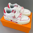 LV Trainer Branco Vermelho