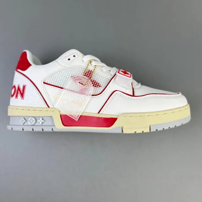 LV Trainer Branco Vermelho